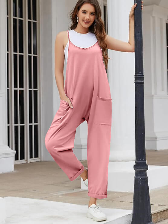 Baby Bump Oversized Jumpsuit - Maternity & Postpartum