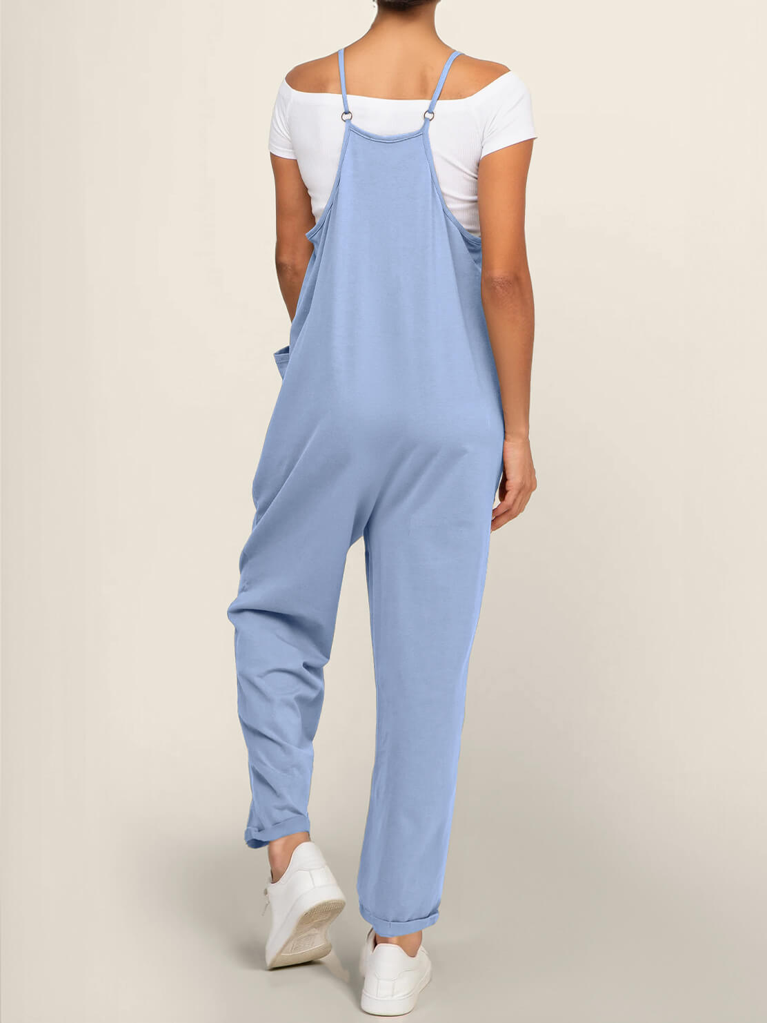 Baby Bump Oversized Jumpsuit - Maternity & Postpartum