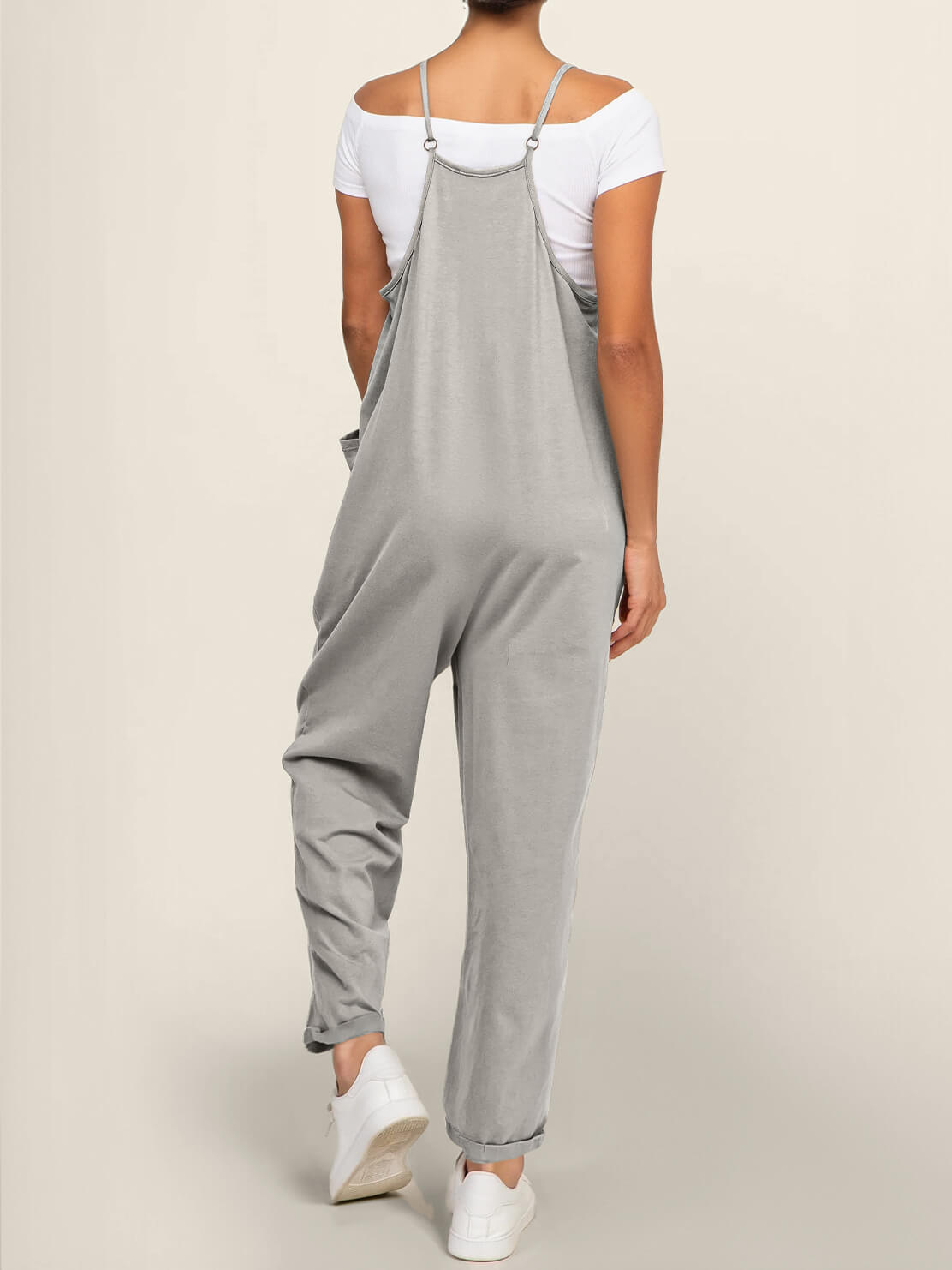 Baby Bump Oversized Jumpsuit - Maternity & Postpartum