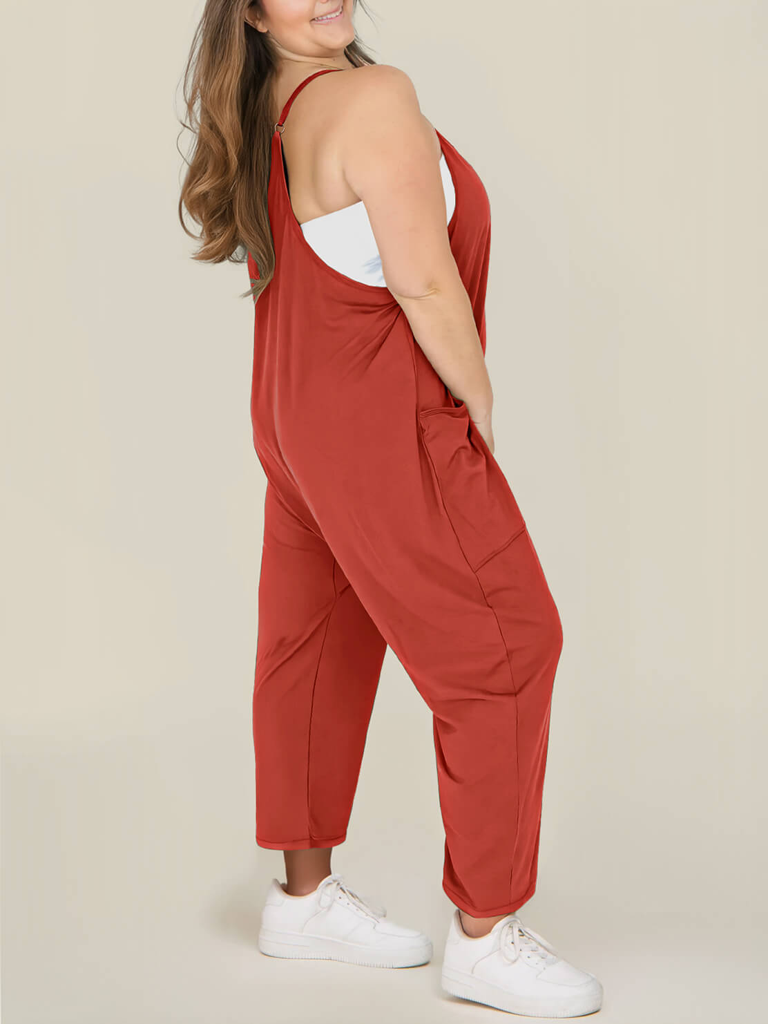 Baby Bump Oversized Jumpsuit - Maternity & Postpartum