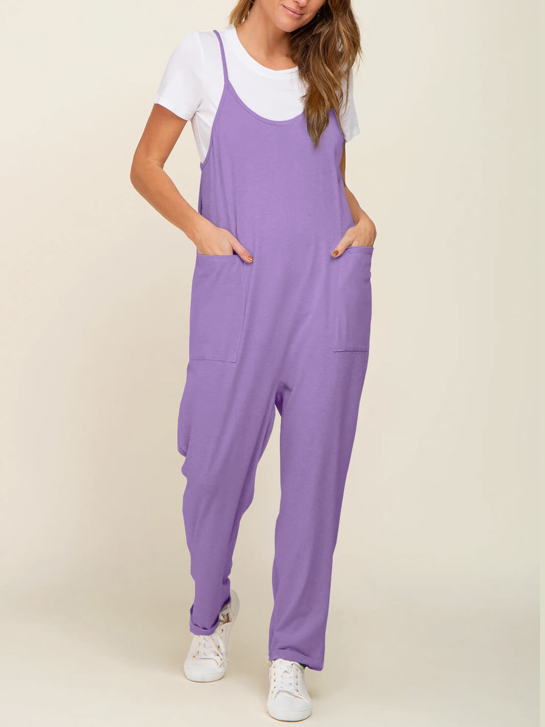 Baby Bump Oversized Jumpsuit - Maternity & Postpartum