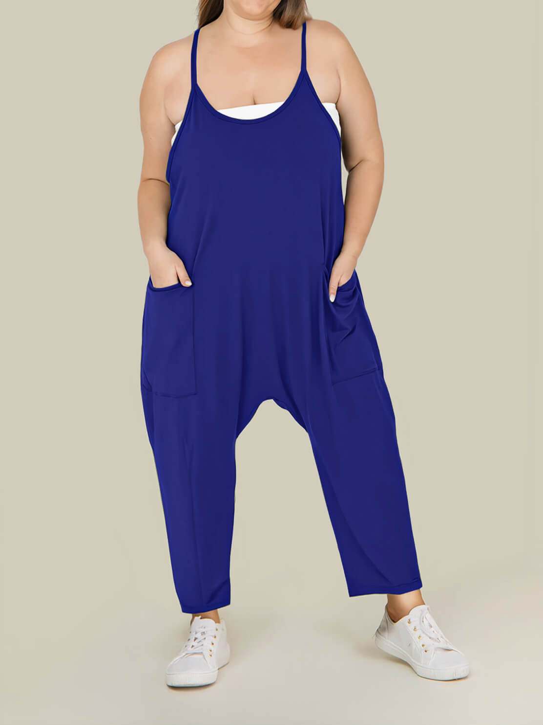 Baby Bump Oversized Jumpsuit - Maternity & Postpartum