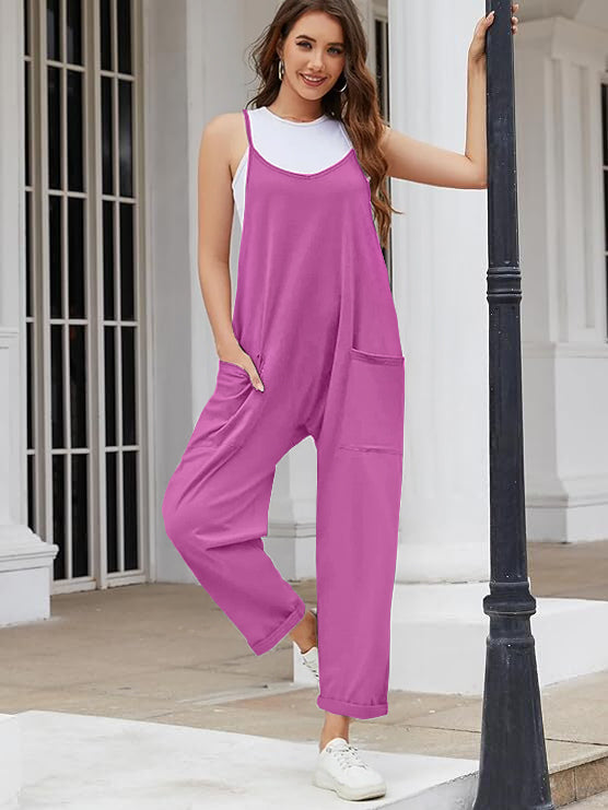 Baby Bump Oversized Jumpsuit - Maternity & Postpartum